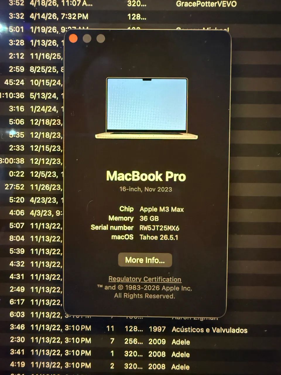 MacBook Pro 16 polegadas M3 MAX customizado com mais cores 36 gb ram 1 tb ssd - Foto 3