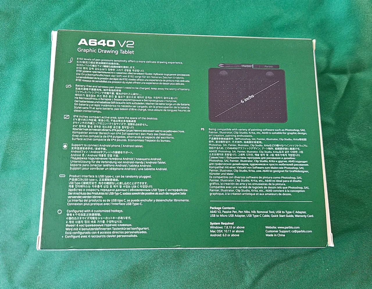 Mesa Digitalizadora Parblo A640 V2 - Foto 3