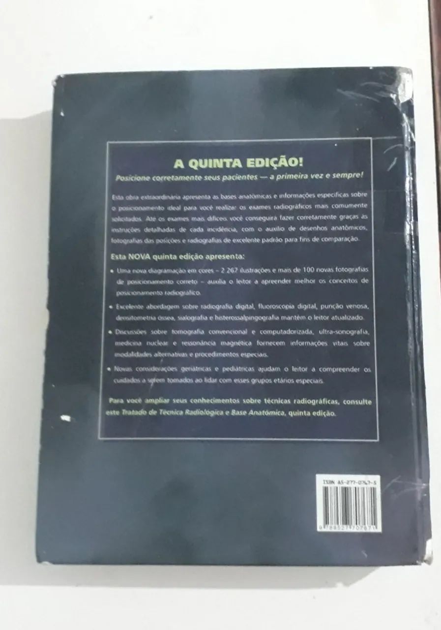 Livro Tratado De Técnica Radiológica E Base Anatomica (Usado) - Foto 4