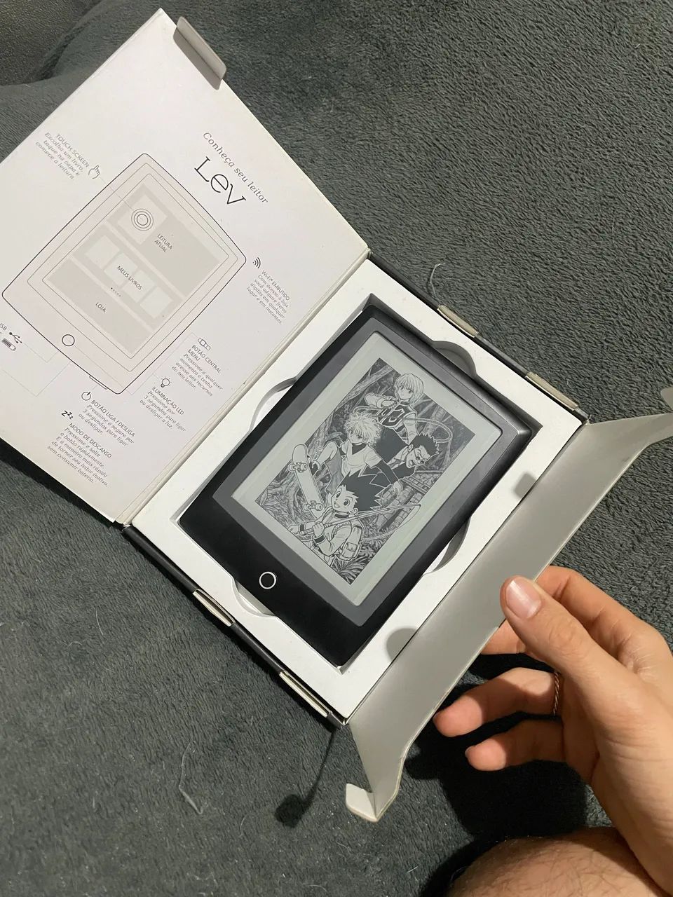 E Reader- Leitor de Livros Digitais LEV - Foto 4
