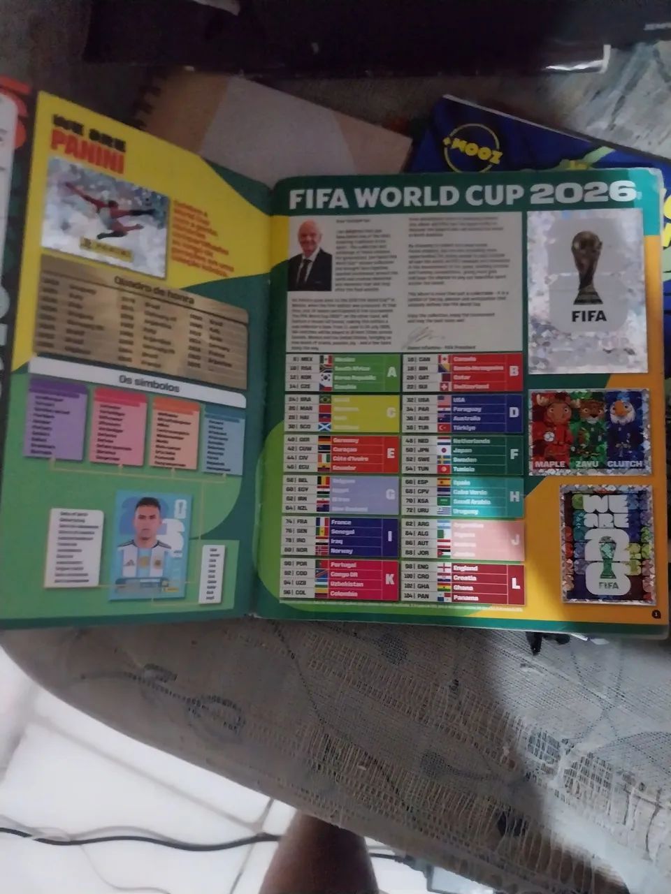 Álbum da copa completo capa mole  - Foto 2