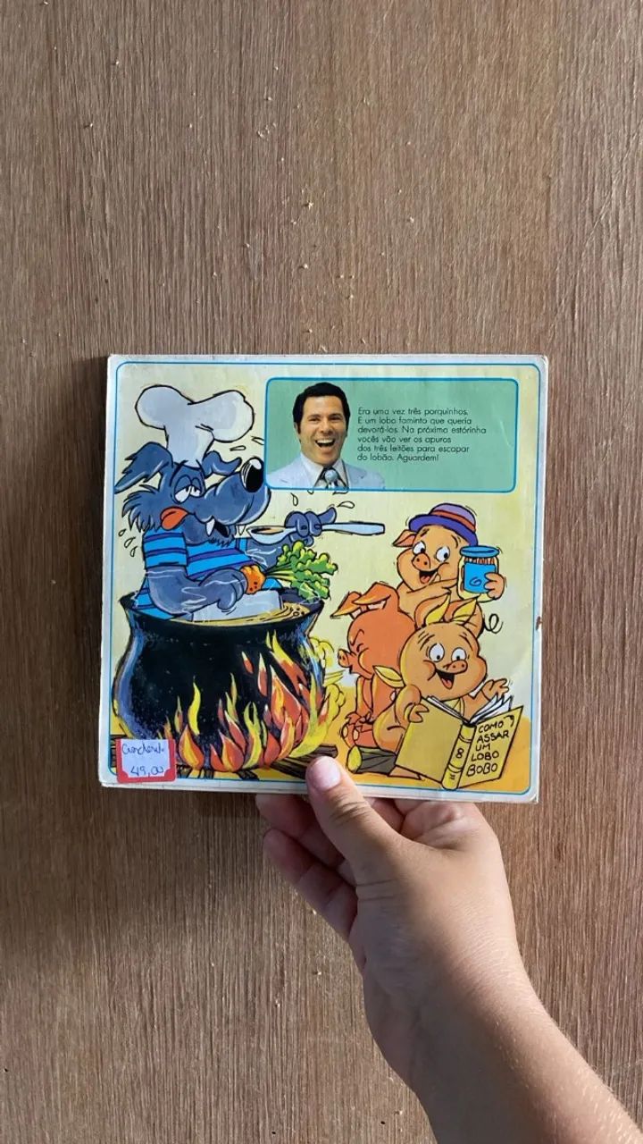 Compacto disquinho de vinil Cinderela historinhas do Silvio Santos  - Foto 2