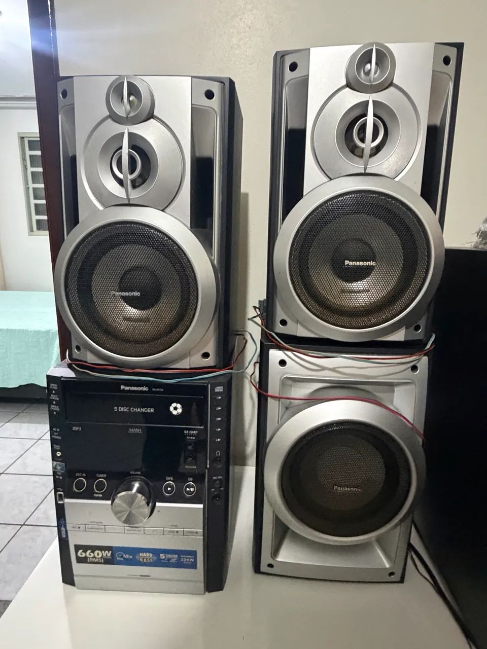 SOM PANASONIC COM 3 CAIXAS - Foto 2