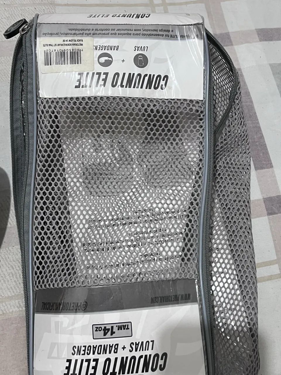 Kit Luva Boxe Muay Thai Pretorian