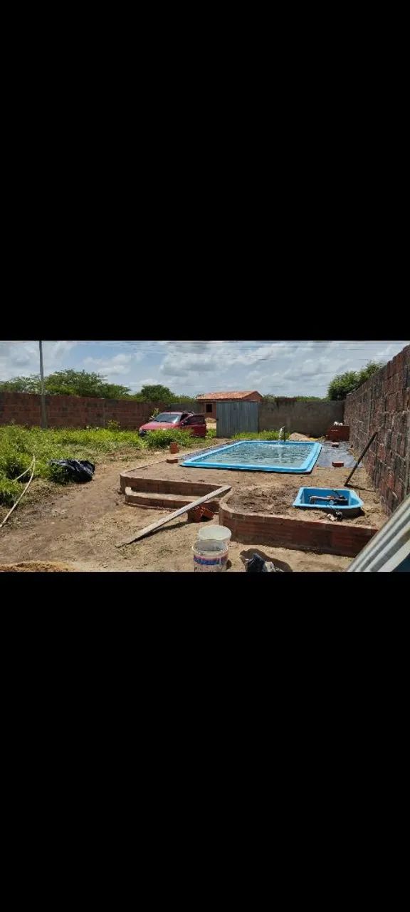 Terreno com piscina e vão já levantado e deck  - Foto 3