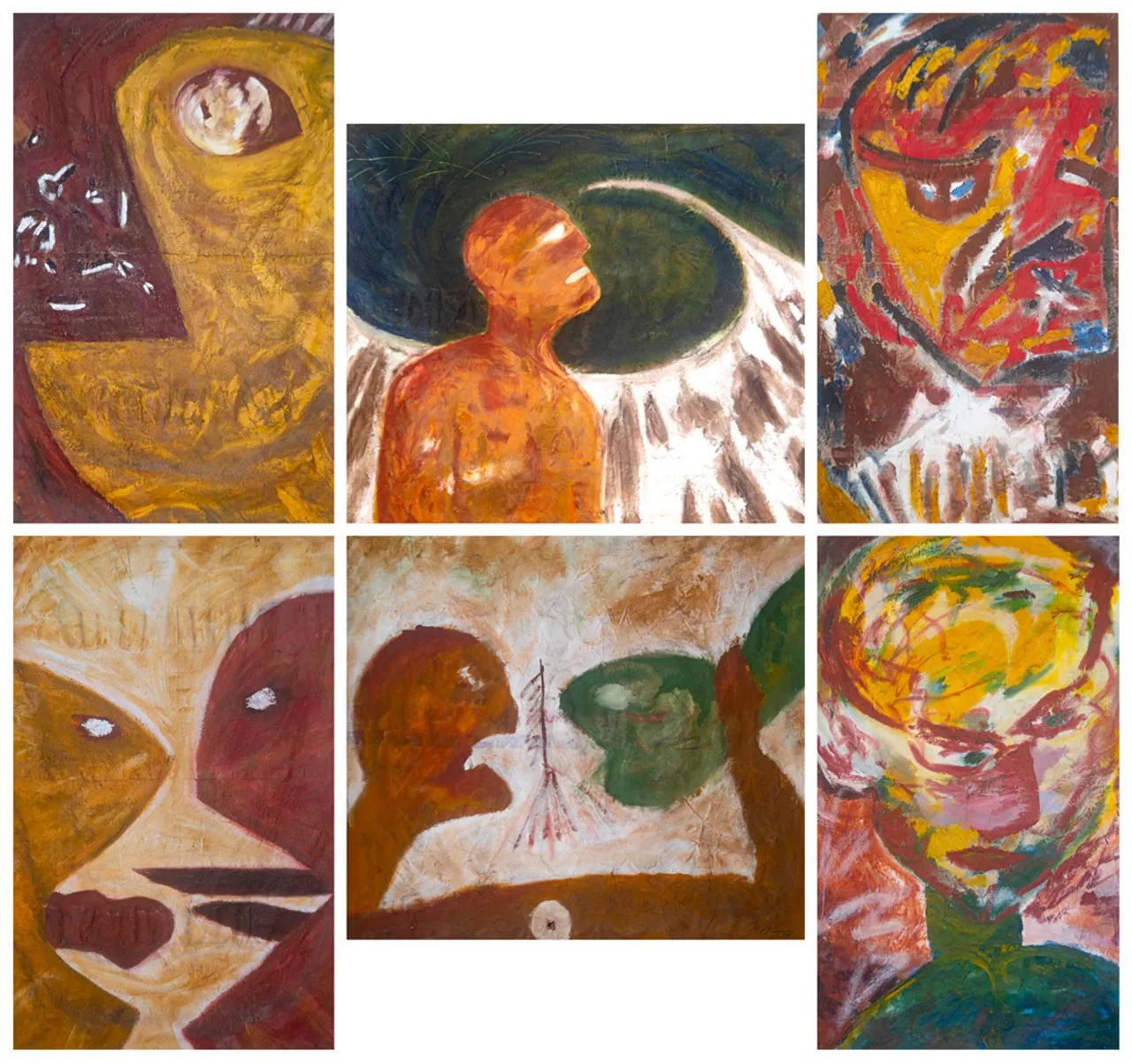 Biombo artista plástico