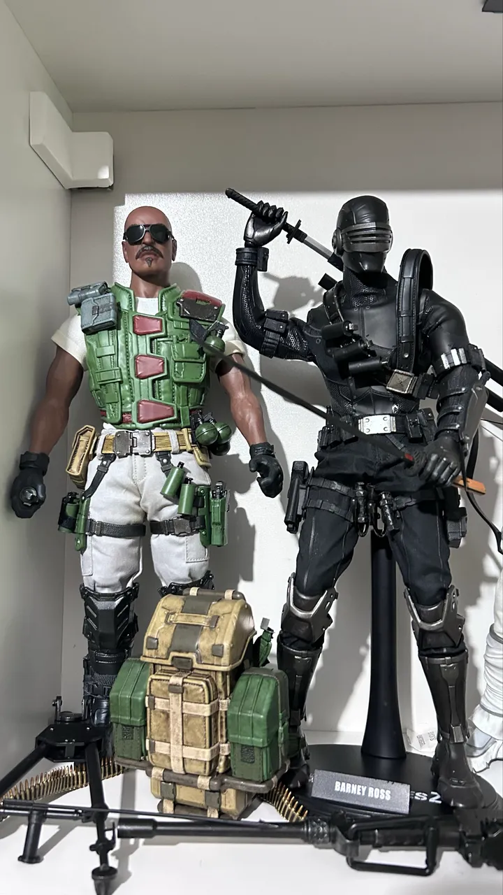 Snake eyes GI JOE COMANDOS 1/6 Threezero estilo hot toys - Hobbies