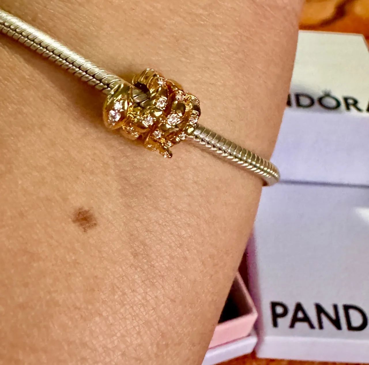 Charm Pandora Cobra Enrolada  - Foto 5