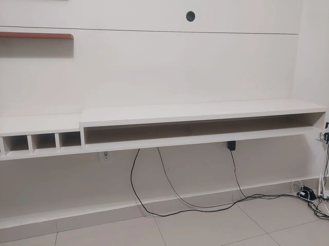 Rack de parede grande madeira - Foto 4
