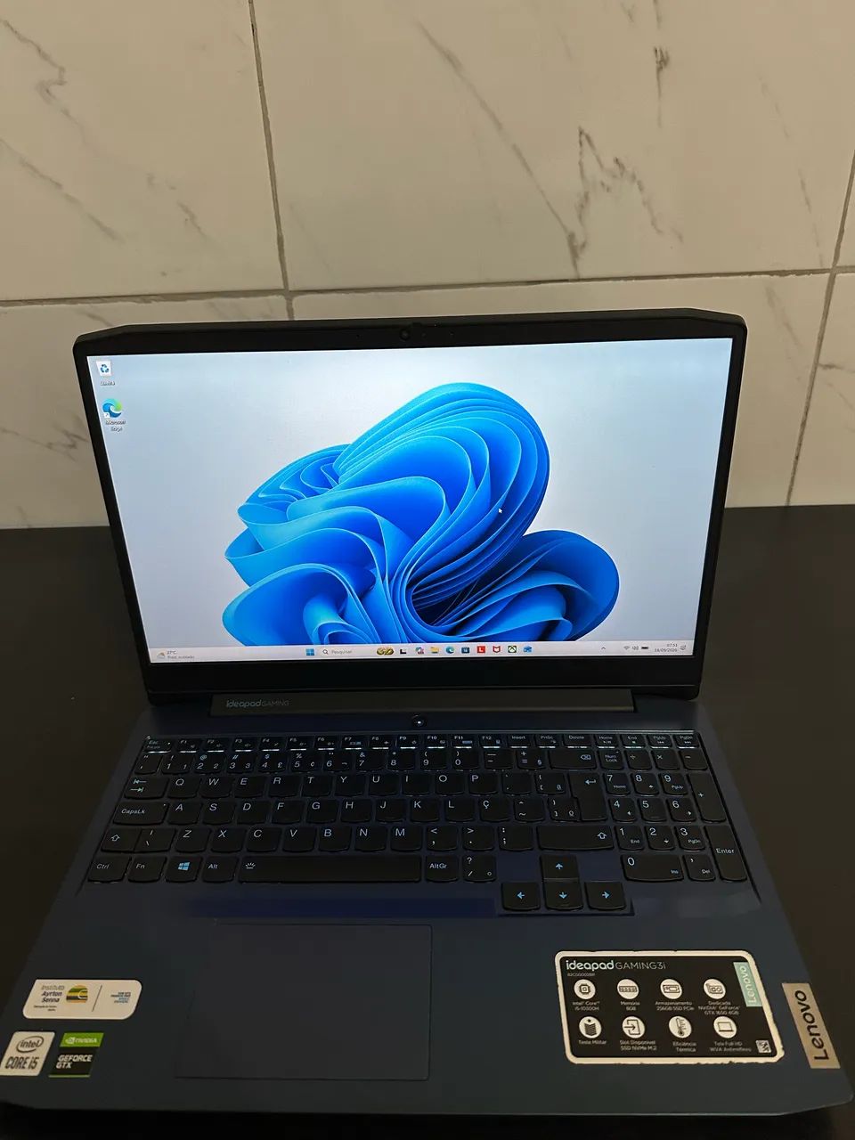 Notebook Lenovo IdeaPad Gaming 3i - GTX 1650 | Excelente estado - Foto 2