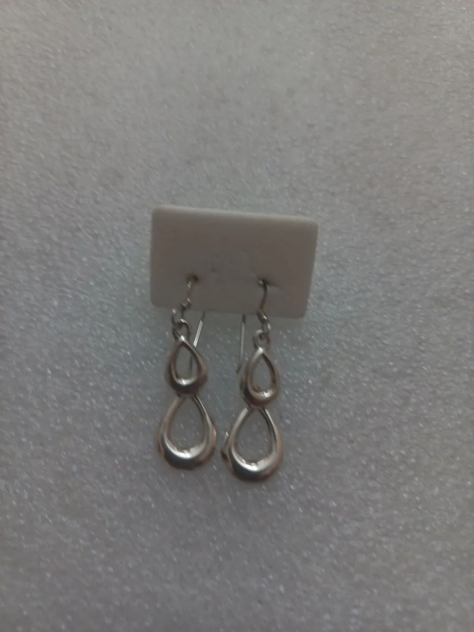 Brinco pendente em prata de lei  - Foto 3