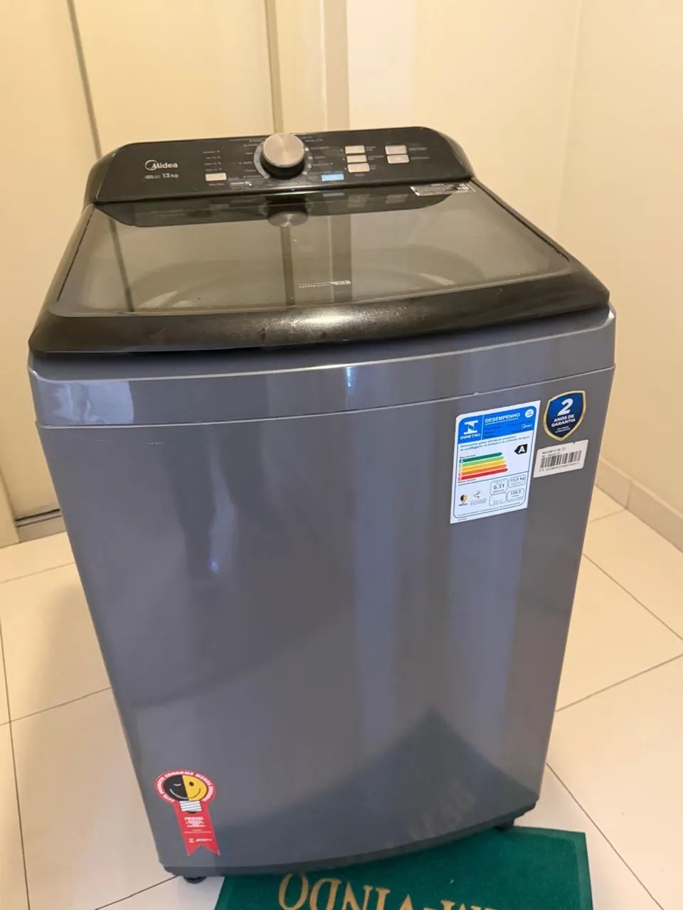 MÁQUINA DE LAVAR MIDEA 13kg SUPERNOVA 