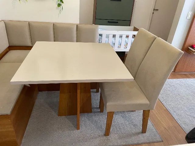 Canto alemão baú , com mesa. - Foto 5