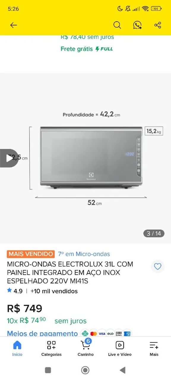 Microondas 127v