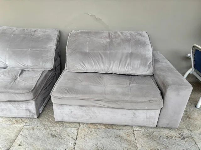 Sofá Retratil de 2,9m em boas condições.  - Foto 4