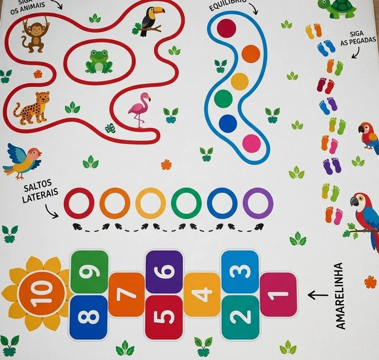 Circuito lúdico infantil 
