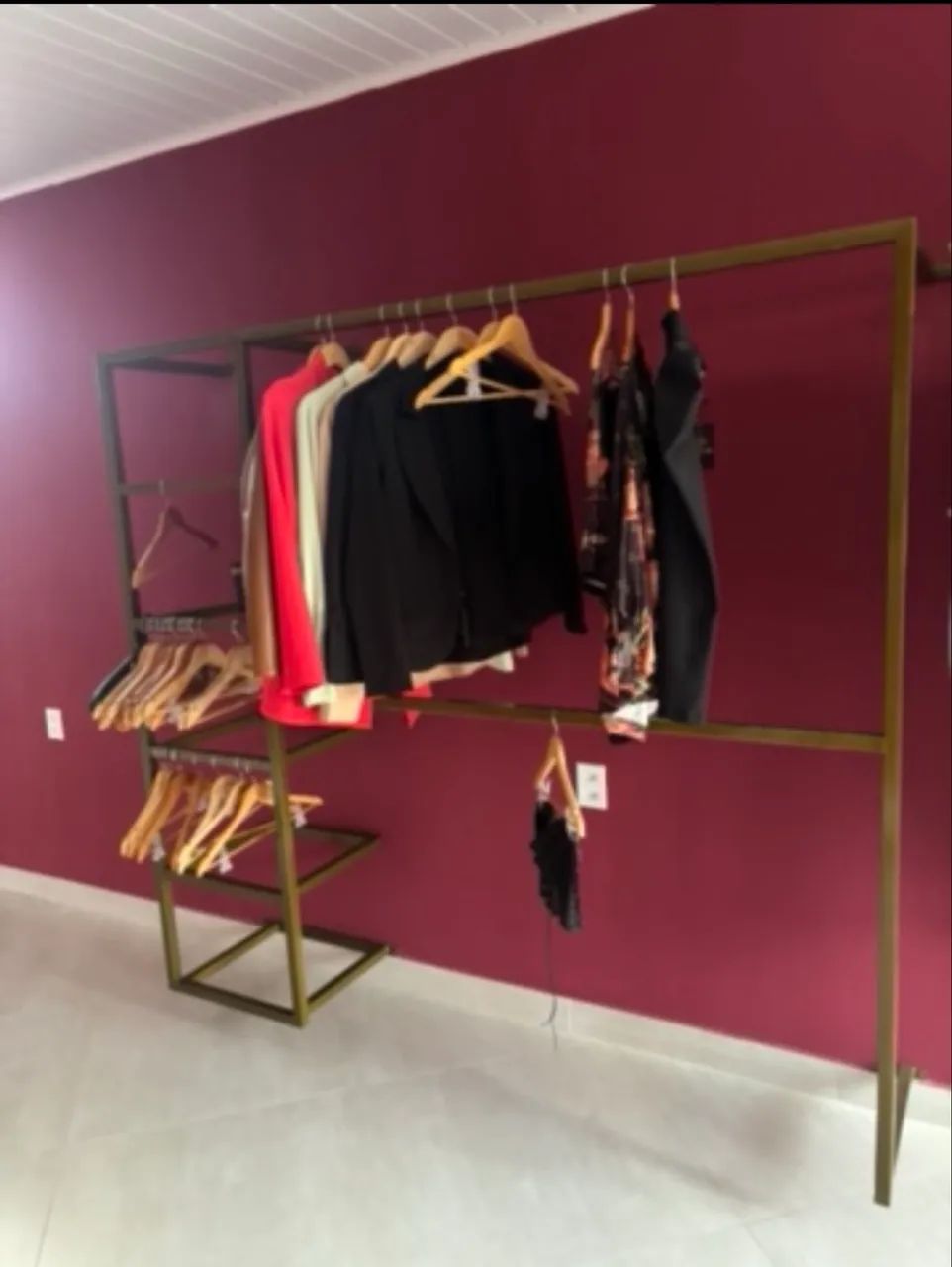 Vendo Arara para loja de roupas - Foto 3