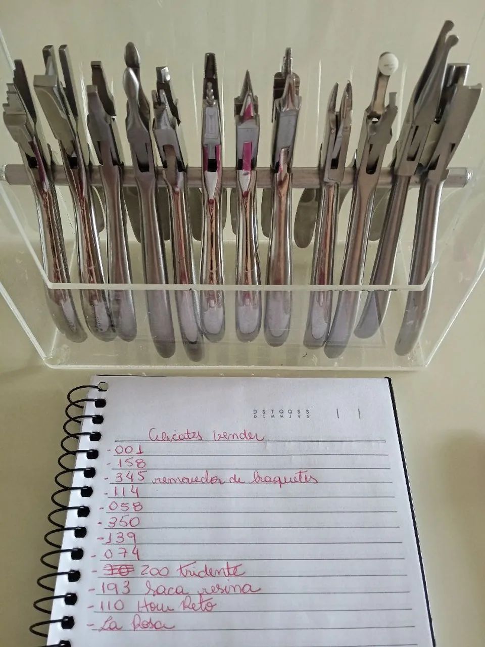 Vendo alicates de ortodontia 