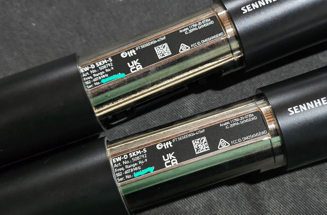 Kit 2 Mics Sennheiser EW-D - Foto 4