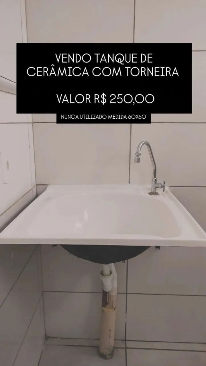 Pia área serviço 