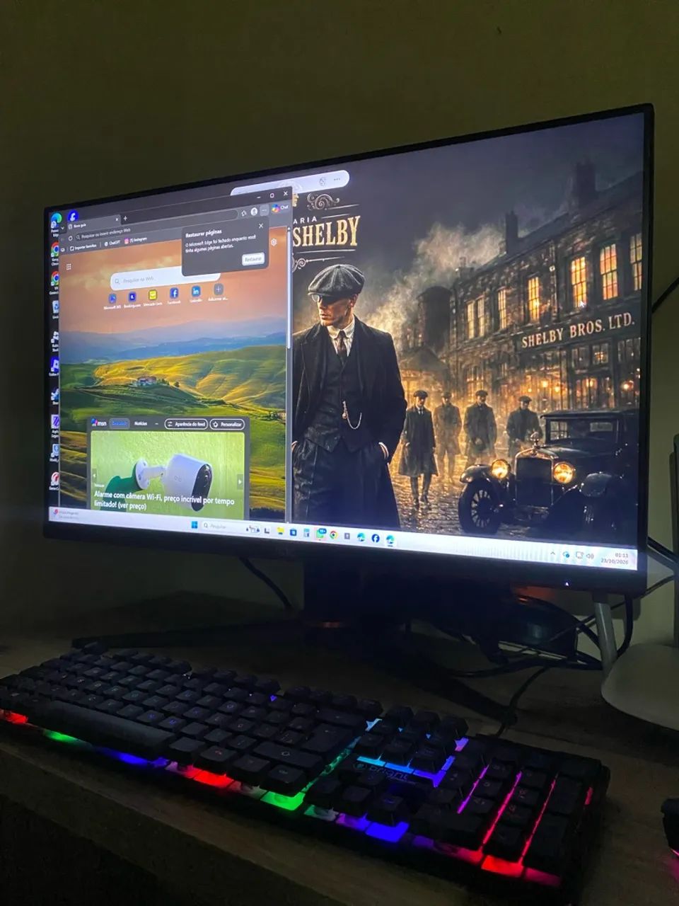 Vendo monitor gamer AOC 27 polegadas  - Foto 4