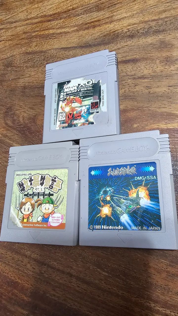 Lote de jogos para Game Boy 4