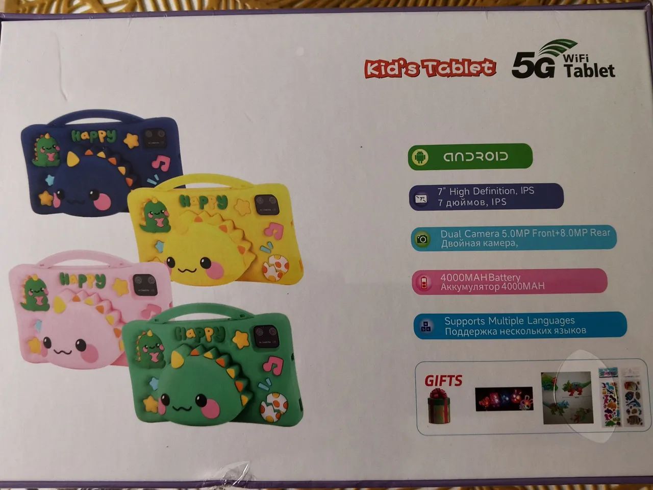 Tablet Android jepk 128gb 6 ram capa especial - Foto 2