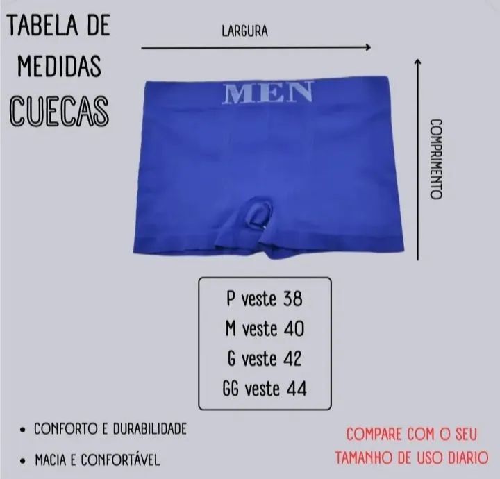 Cueca box boxer Premium microfibra - Foto 4