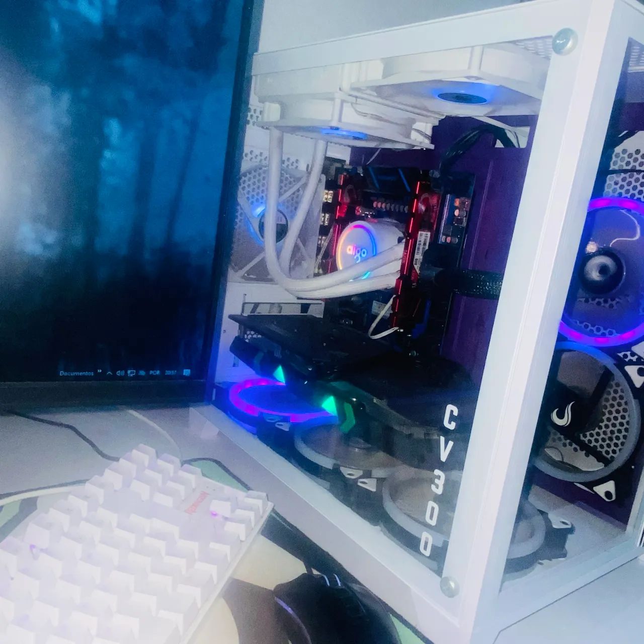White Gaming PC Promotion65690768951810120
