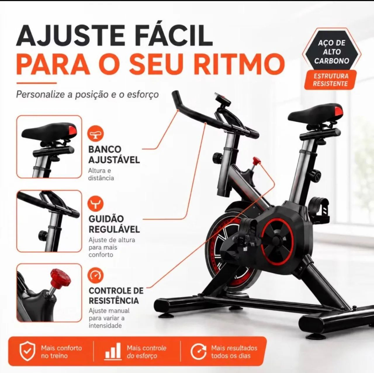 Bike de academia  - Foto 4