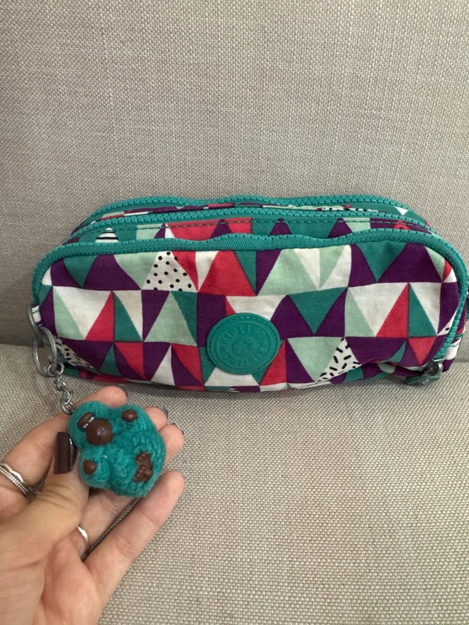 Estojo Kipling estampado 