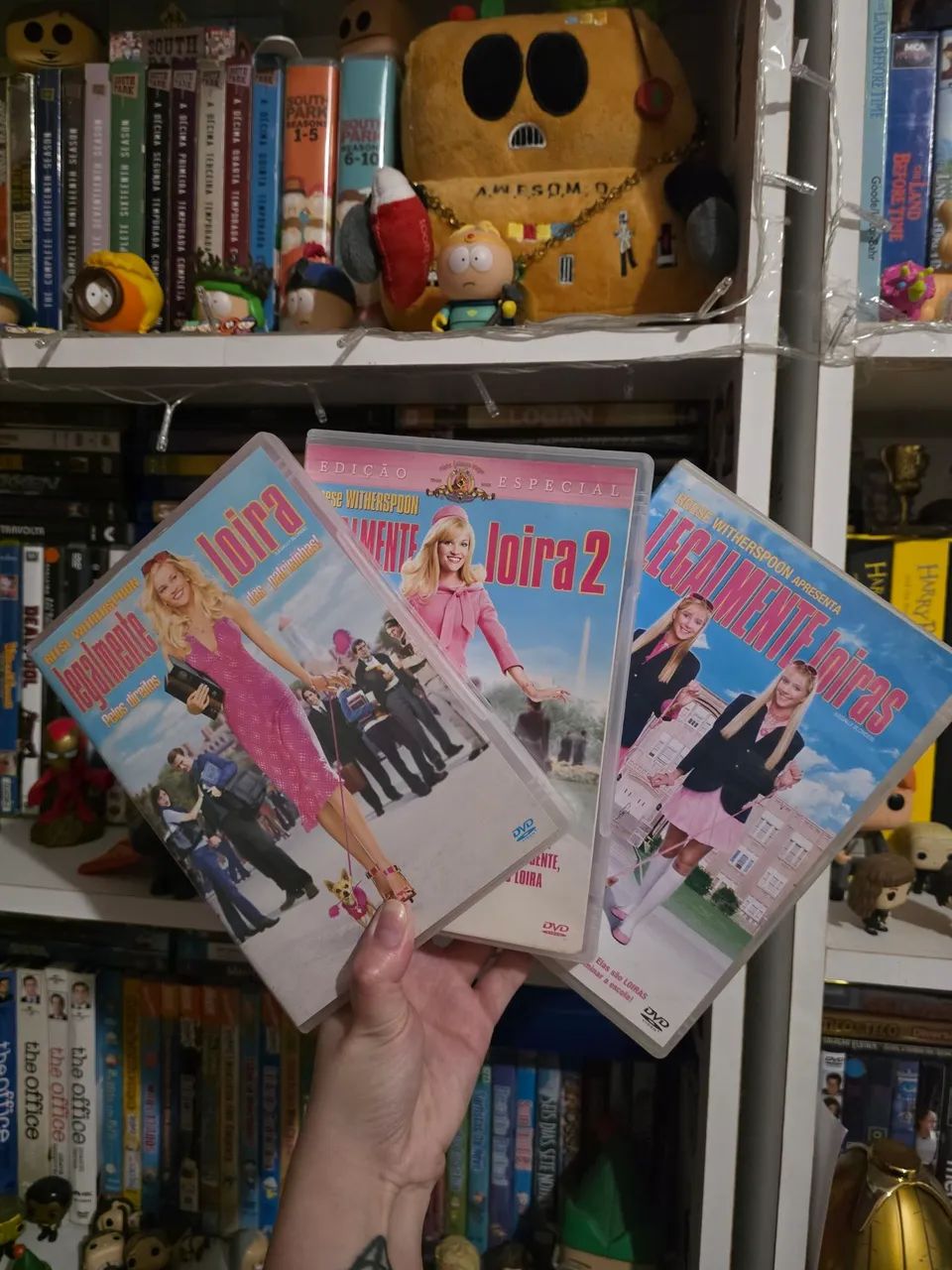 DVD Legalmente Loira 1 e 2 e Legalmenre Loiras - Foto 2