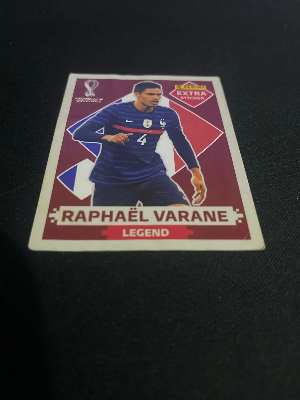 Figurinha Legend Panini 2022 Bordô