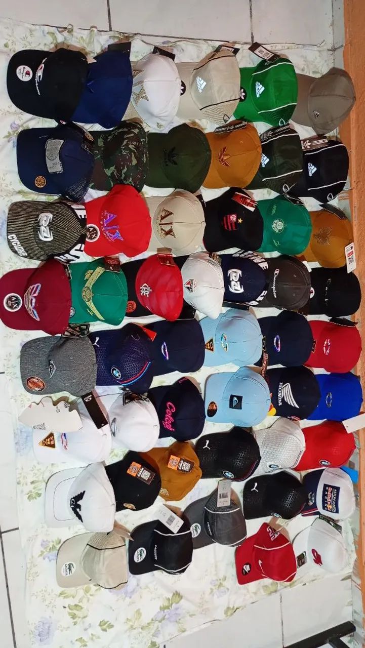 BONÉS NOVOS - DIVERSOS MODELOS E CORES! - Foto 3