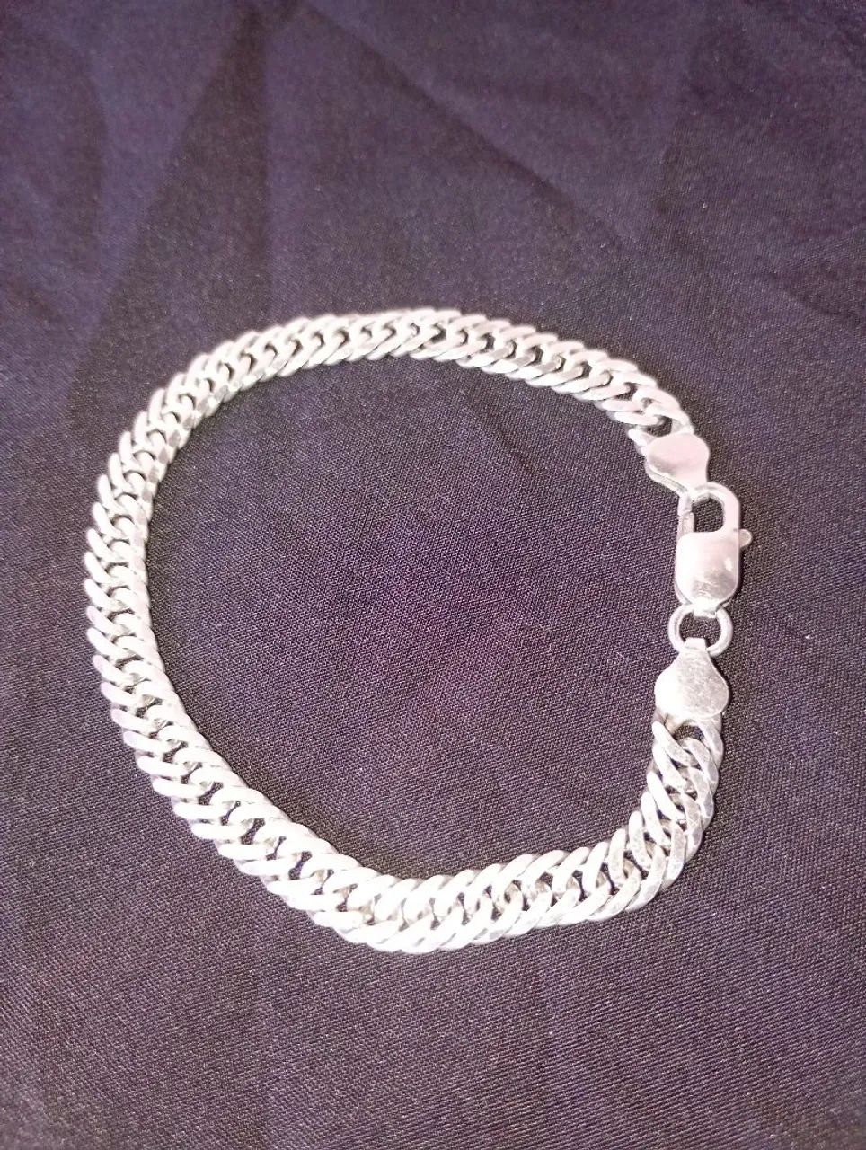 Vendo pulseira de prata 925 - Foto 2