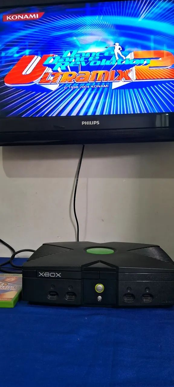 Xbox clássico  + jogo + cabo av original  - Foto 3