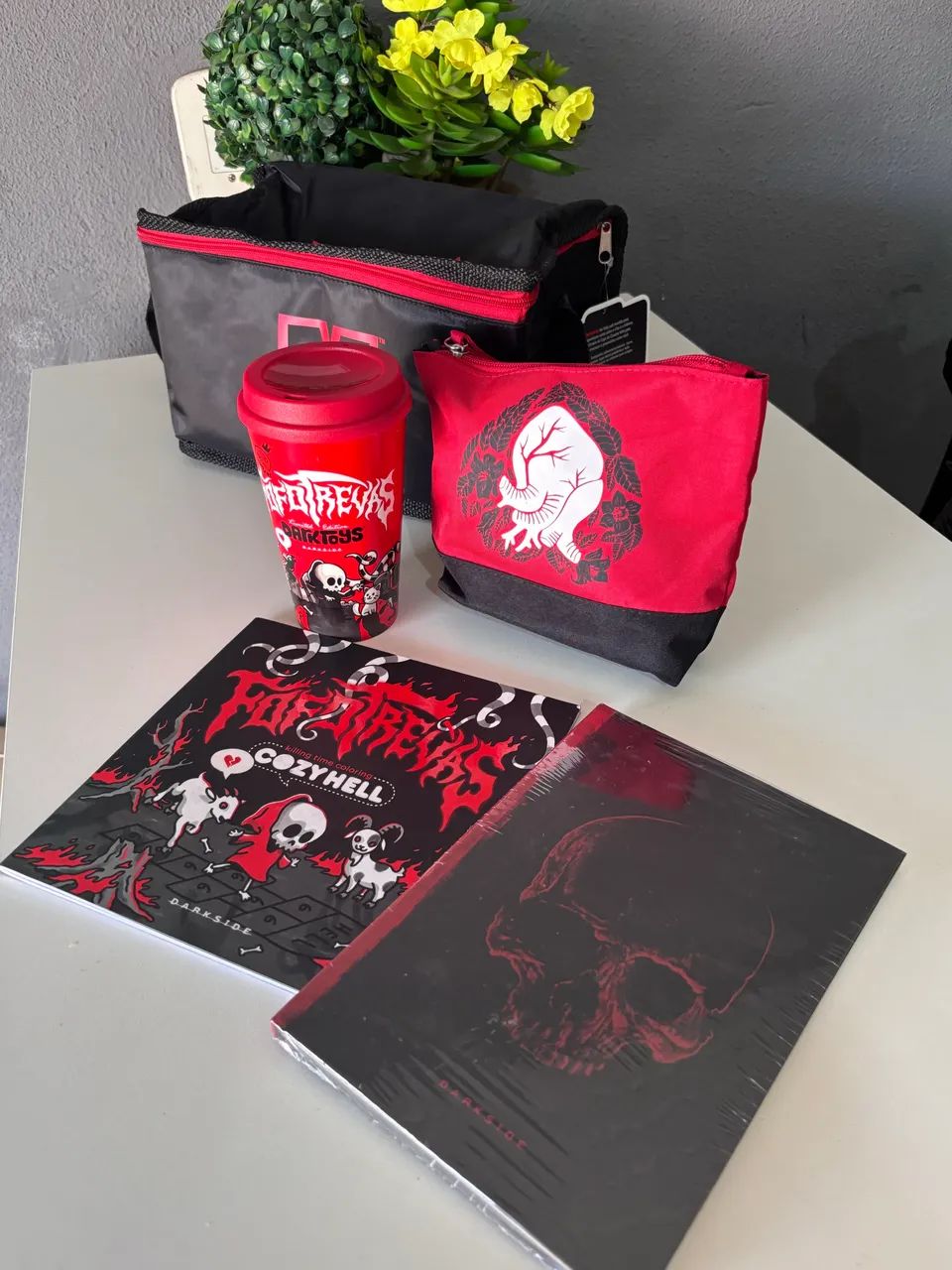 Lote de itens exclusivos da Darkside ( 5 itens) - Foto 3
