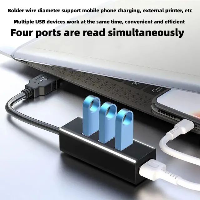 Hub Usb 4 Portas - Foto 4