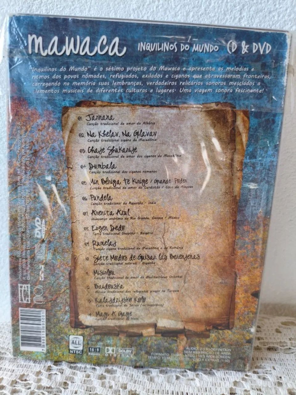 cd e dvd mawaca inquilinos do mundo - Foto 5