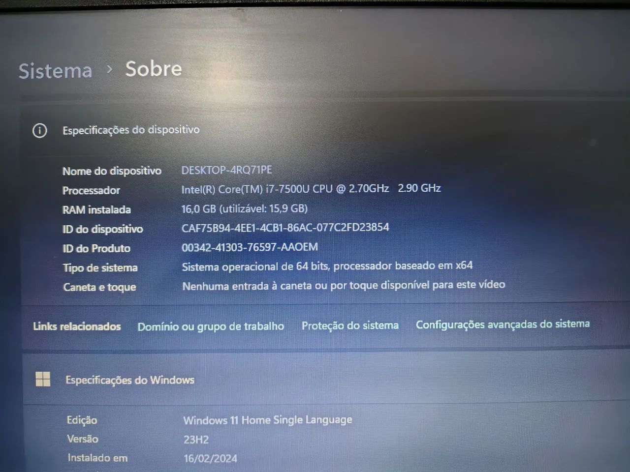 Notbuk i7 - Foto 2