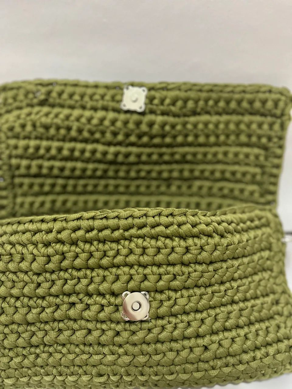 Bolsa crochê com corrente - Foto 3