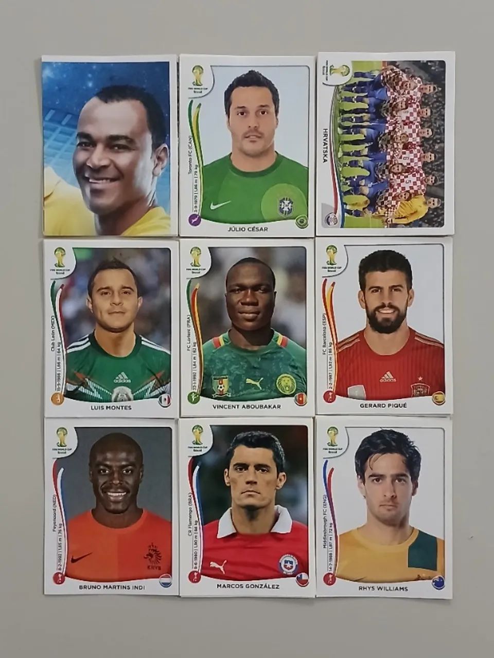 Copa Do Mundo 2014 Kit Com 91 Figurinhas Sem Repetição - Foto 3