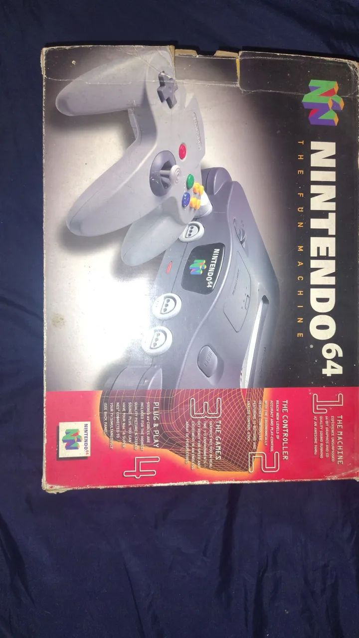 NINTENDO 64 COMLETO