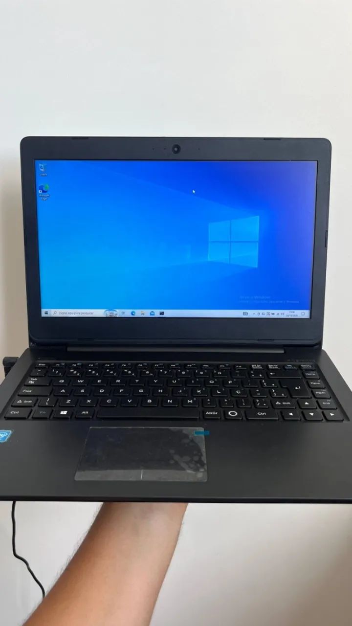 Notebook Positivo 14" Intel Celeron 4GB RAM HD 500GB Windows 10