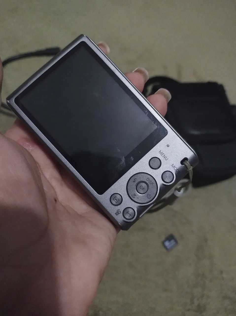 Camera Samsung St64 completa+adaptador de cartão  - Foto 6