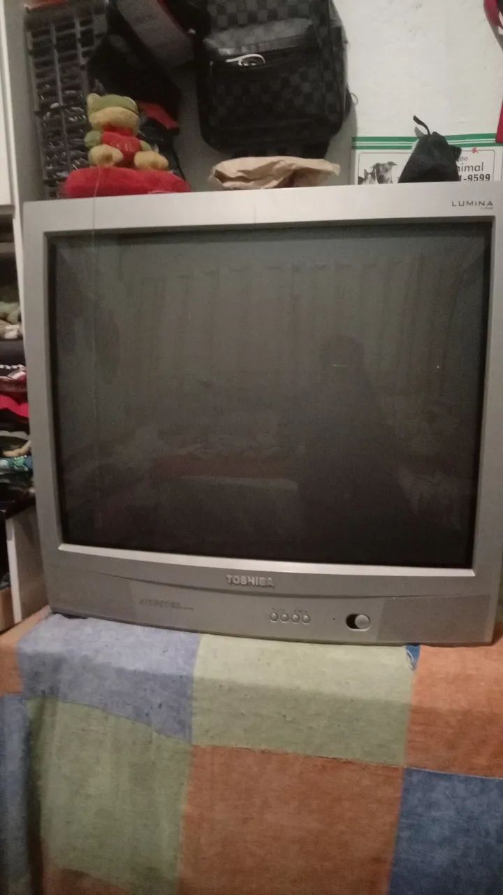 Tv de tubo de 29 polegadas funcionando perfeitamente imagem top - Foto 2