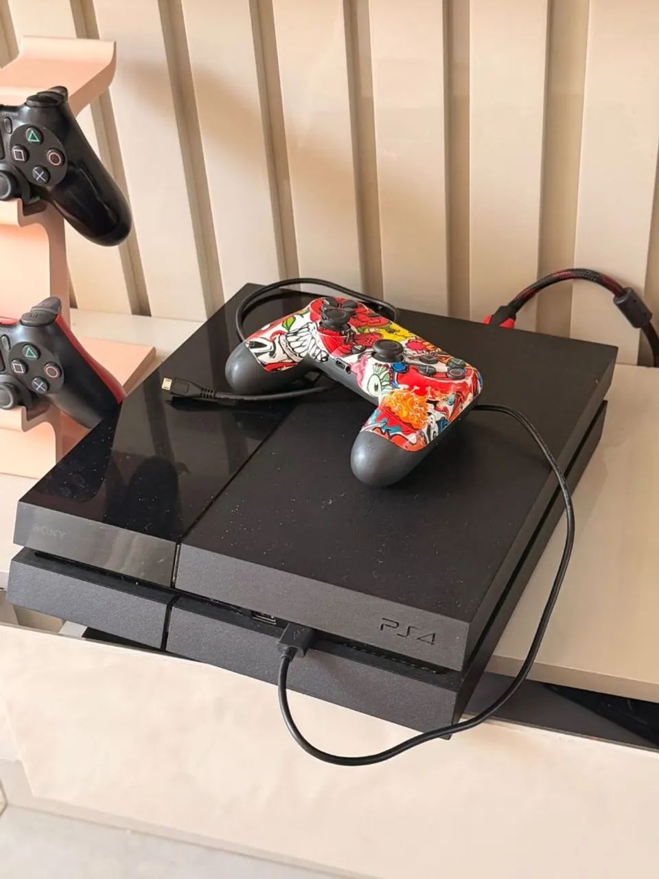 PS4 SLIM + JOGOS
