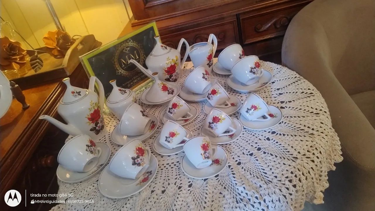 Jogo completo duplos café e chá pozzani  - Foto 5