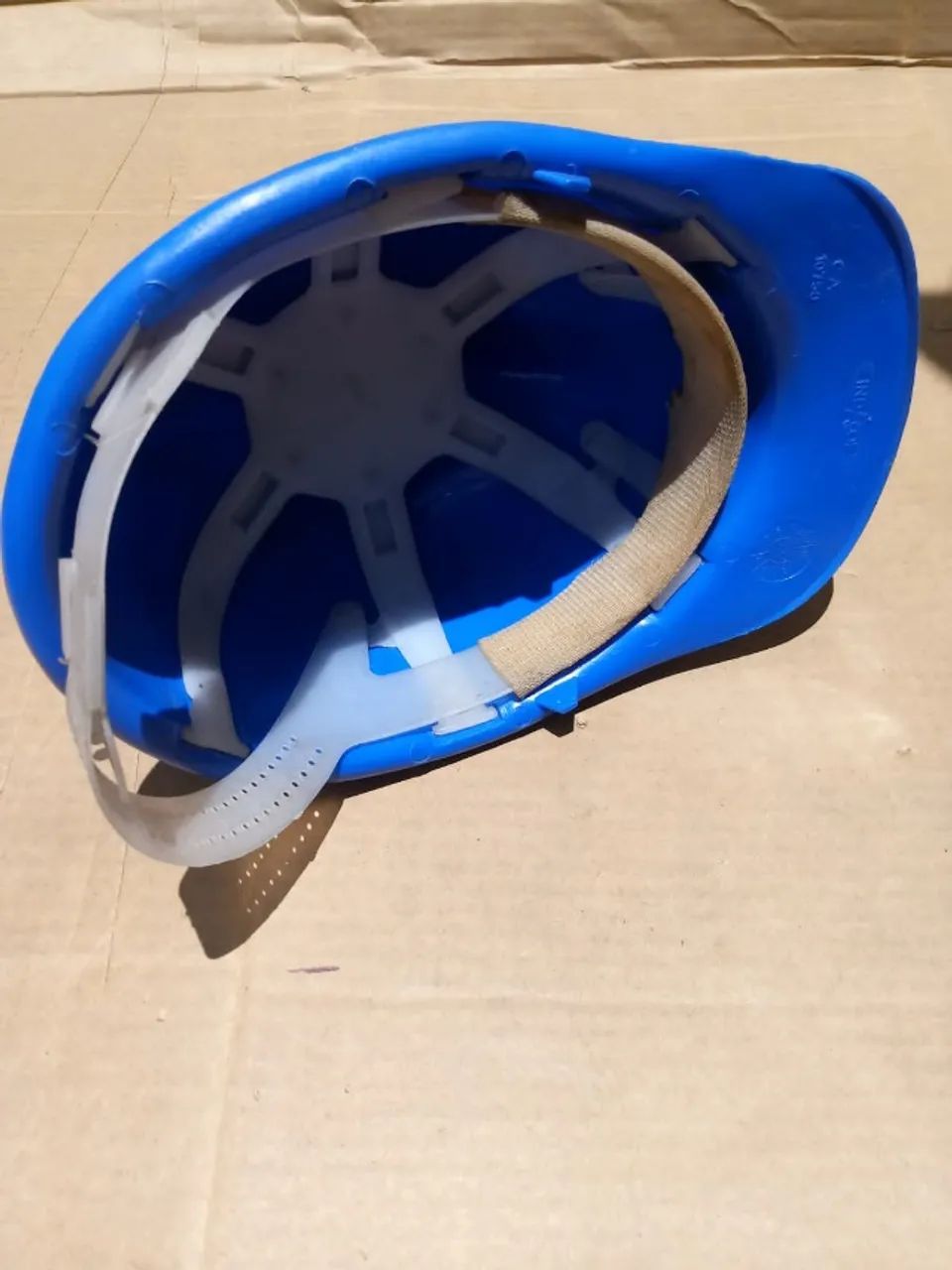  Capacete segurança jogo c/4 - ótimo estado 