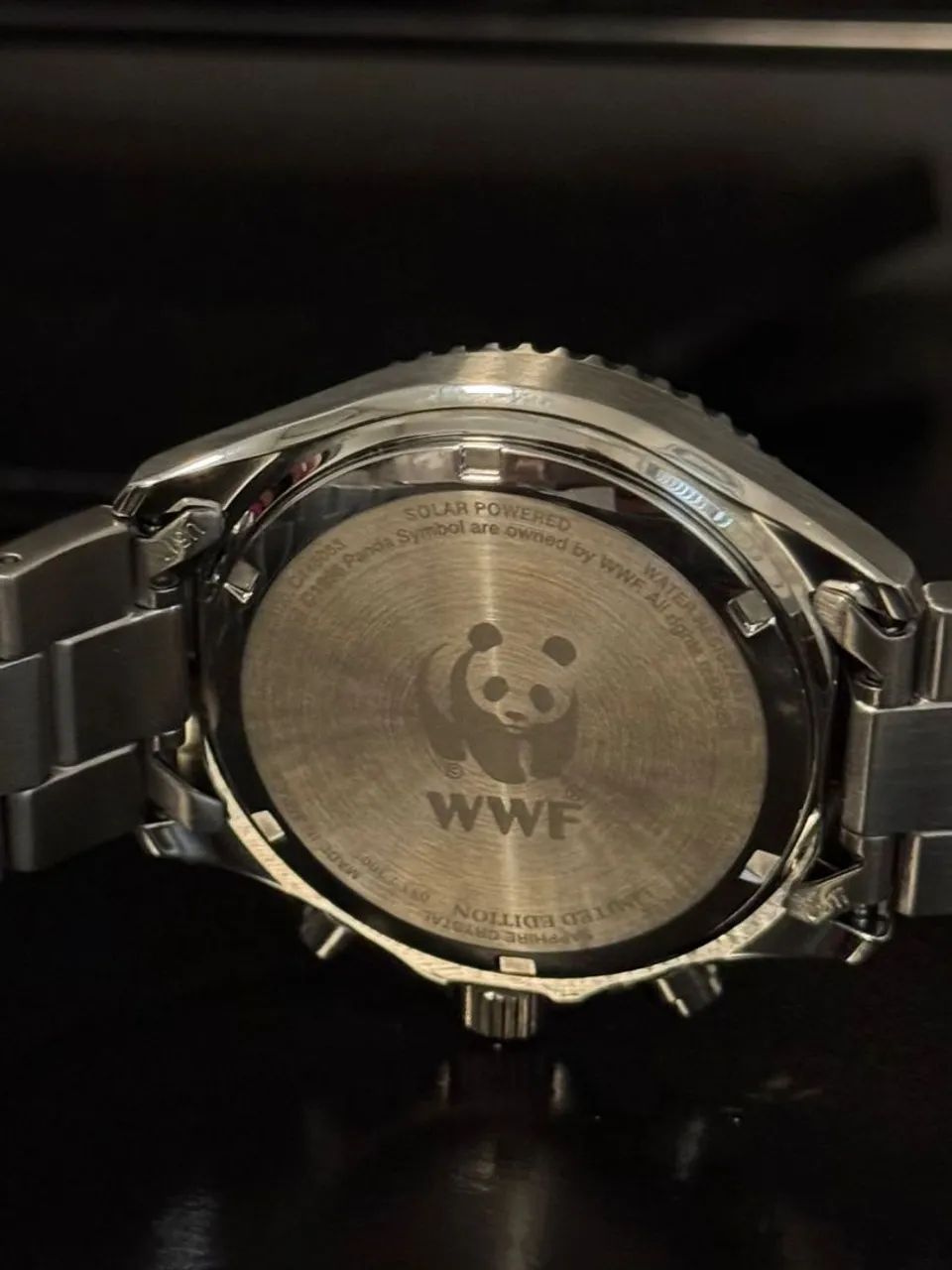 Orient Mako Cronógrafo WWF Japan collab Limitado 300 peças - Foto 5